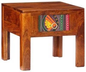 vidaXL Noptiera 40x40x36 cm din lemn masiv de salcam