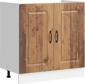 vidaXL Dulap bază pentru chiuvetă „Kalmar” Lemn vechi Lemn prelucrat