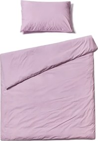 Lenjerie de pat din bumbac CALMORA violet deschis Dimensiune lenjerie de pat: 2 buc 70 x 90 cm | 160 x 220 cm