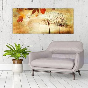 Tablou - Dispoziție de toamnă (120x50 cm)