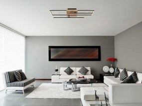 Globo 67276-24 - Plafonieră LED KENDRA LED/24W/230V 3000K 20x80 cm