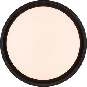 Brilliant - Plafonieră LED SONORA, 12W, 230V, 3000K, Ø 31 cm, negru