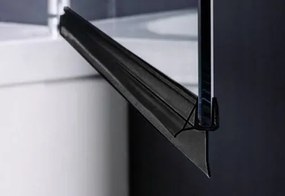 Garnitura inferioara pentru Cabina de dus 6-8 mm Rea negru