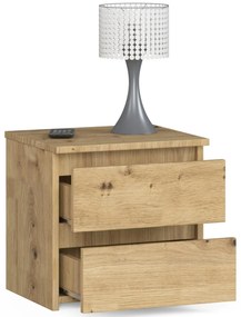 Noptieră Cleania CL2 (stejar artisan). 1070715