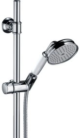 Set dus crom cu bara, para dus si furtun Hansgrohe Axor Montreux Crom lucios