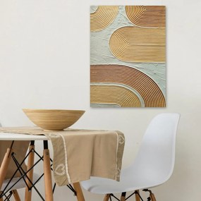 Tablou pictat manual 50x70 cm 3D Canvas – Wallity