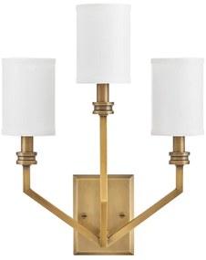 Hinkley HK-MOORE-WB3-HB - Aplica de perete MOORE 3xE14/40W/230V aurie