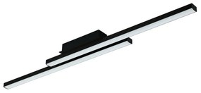 Plafoniera LED inteligenta, design modern Fraioli-z negru