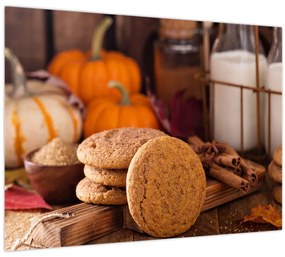 Tablou - Biscuiți de toamnă (70x50 cm)