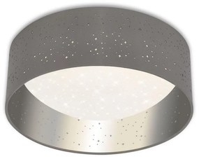 Plafonieră LED Briloner 3482014 STARRY LED/12W/230V gri/argintiu