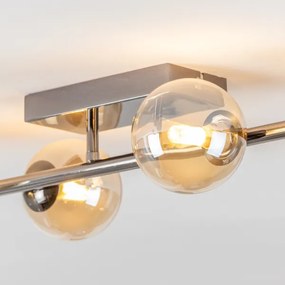 Lustră LED aplicată Brilagi MILLA 4xG9/3W/230V crom lucios/auriu