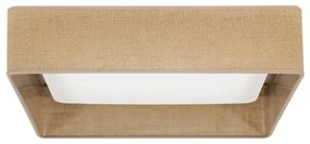 Plafonieră LED VELVET SQUARE Brilagi, 24W, 230V, maro