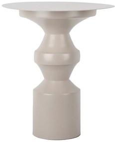 Măsuță auxiliară rotundă din metal ø 40,5 cm Chess King – Leitmotiv