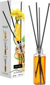 Difuzor aroma cu betisoare ZEN YELLOW 50 ml