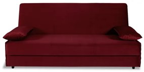 Canapea Extensibila Click-Clack Olimpia Riviera 61 Rosu, 202 x 92 x 92 CmCm