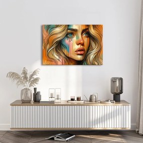 Tablou portret modern de femeie