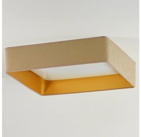 Brilagi - Plafonieră LED VELVET SQUARE LED/24W/230V bej