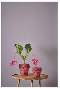 Ghiveci Villa Collection Calbe, înălțime 22,5 cm, roșu