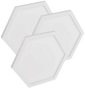 Set de extensie 3x panou RGBIC dimabil LED/1,8W/230V Wi-Fi Tuya