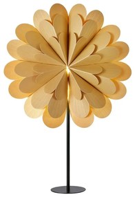 Decorațiune luminoasă aurie ø 45 cm cu model de Crăciun Maravilla – Markslöjd