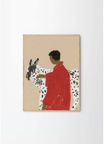 Poster 30x40 cm Spotted Horse – Isabelle Vandeplassche – The Poster Club