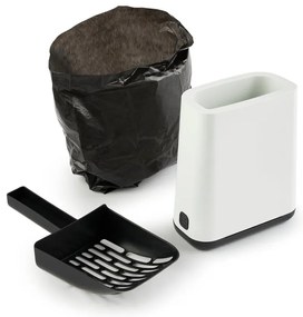 Lopățică cu suport pentru litieră 9x16 cm Biala - Rotho