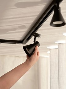 Accesoriu, Spot directionabil Eik negru, pentru sina Nordlux Link