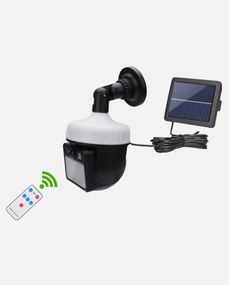 Lampa Solara Tip Camera Rotativa 360 Grade cu Panou Separata si Senzor de Miscare