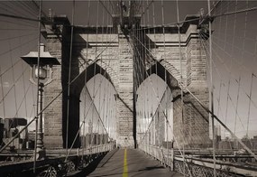 Fototapet urban Brooklyn Bridge