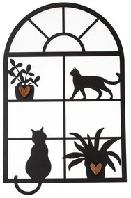 Decorațiune de perete din metal 30x48 cm – Dakls