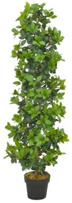 vidaXL Plantă artificială dafin cu ghiveci, verde, 150 cm