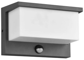 Corp de iluminat pentru exterior cu senzor de mișcare (înălțime 15 cm) Nestos – Trio