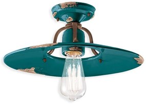 Plafoniera design retro realizata manual din ceramica COUNTRY, 40cm
