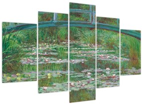 Tablou - Claude Monet, The Japanese Footbridge, reproducere (150x105 cm)