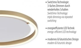 Plafonieră LED dimabilă RITUS LED/20W/230V Leuchten Direkt 15391-60