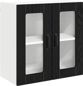 vidaXL Dulap de bucătărie Stejar Negru 60 x 31 x 60 cm Lemn compozit