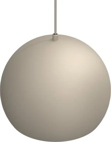 Lustră suspendată pe cablu SOOL, 1x E27/15W/230V, Ø 27 cm, bej