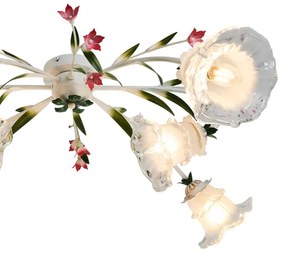 Lustră aplicată Brilagi FLORA 6xE14/60W/230V