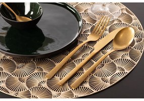 Suport de farfurie Tiseco Home Studio, ⌀ 38 cm, auriu