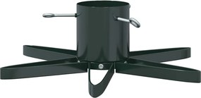 vidaXL Suport pentru brad de Crăciun 1.73 Verde 50 x 50 x 15,5 cm Oțel