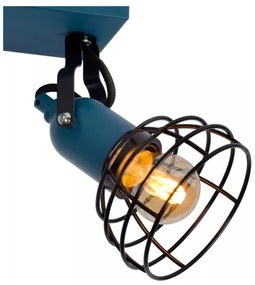 Spot Lucide 08927/02/35 POLA 2xE27/60W/230V albastru