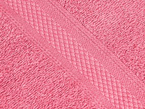 Prosop CLARYSSE ELEGANCE 60x110 cm coral, 100% bumbac