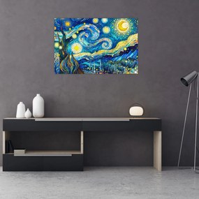 Tablou – Mozaic al nopții înstelate (90x60 cm)