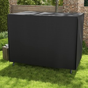 Outsunny Husă de Protecție pentru Leagăn de Grădină 3 Locuri pânză impermeabilă dim. 2,05L x 1,24l x 1,64H m Oxford Densitate Înaltă de 600D | Aosom Romania