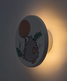 Aplica camera copii motiv arici si balon Hedgy LED CCT