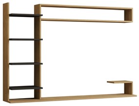 Mobilier living Pikovo (stejar zafir + antracit) . 1095553