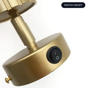 Brilagi - Aplică spot de perete CRISPINA 1xGU10/10W/230V, finisaj auriu