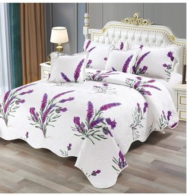 Cuvertura bumbac 100%, 5 piese, pat 2 persoane, 230x250 cm, CB275