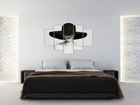 Tablou - Femeia cu pălărie (150x105 cm)