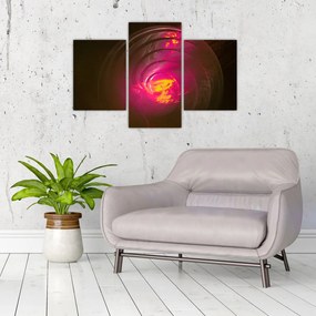 Tablou - abstacție cu spirala (90x60 cm)